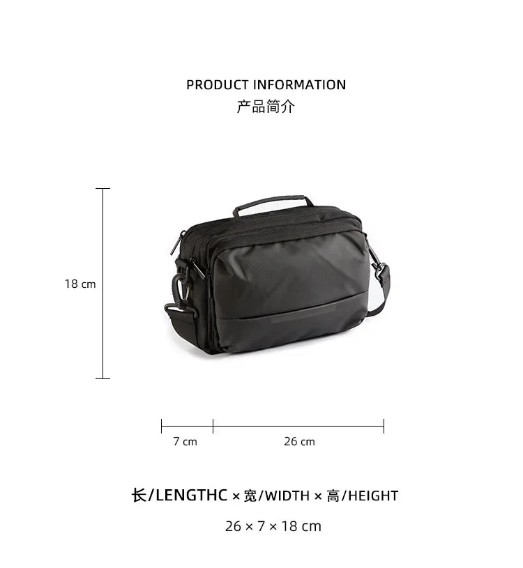 Femlion Waterproof Shoulder Bag: Stylish Business Messenger for Men