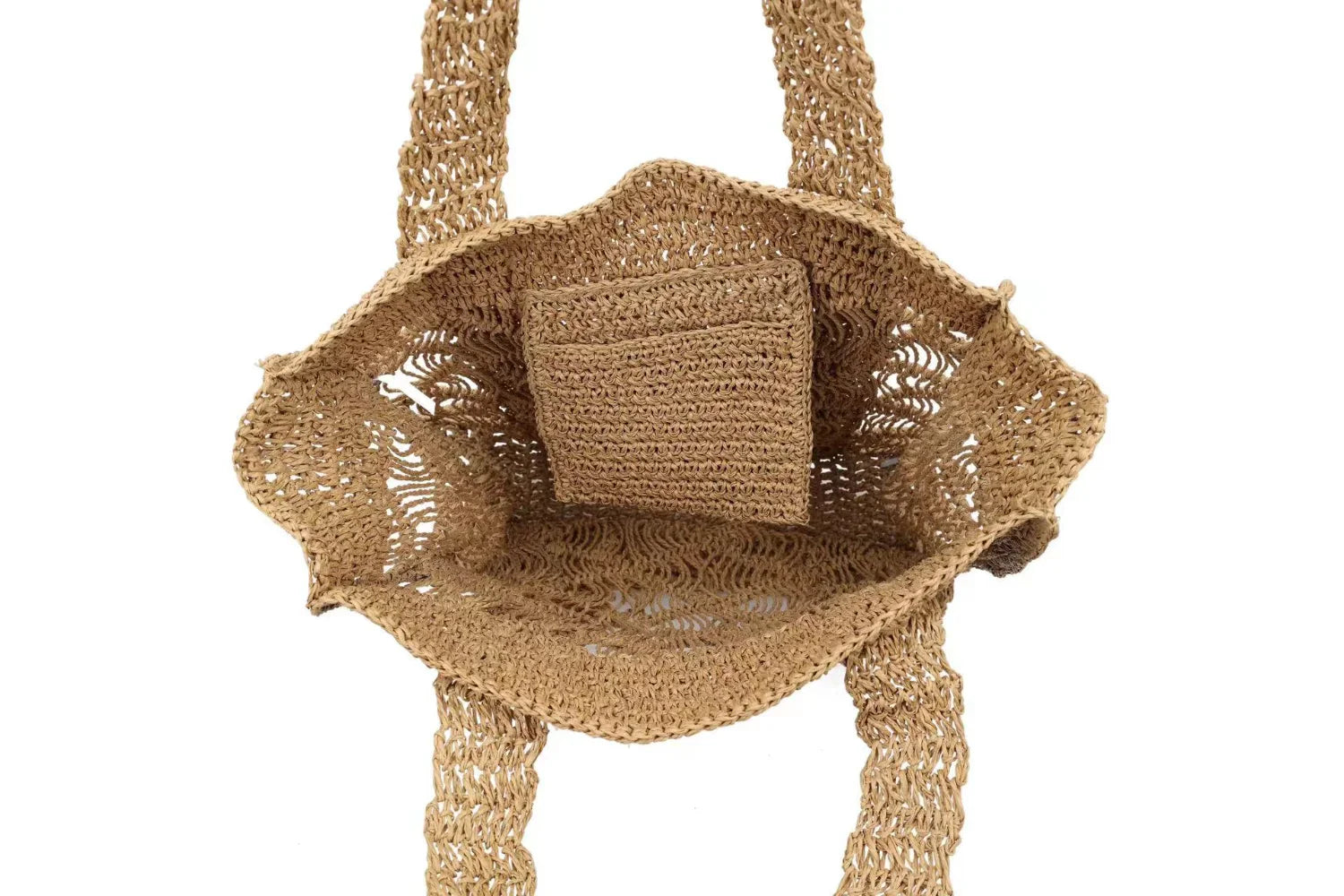 Femlion Straw Woven Beach Bag for Women, Trendy and Stylish