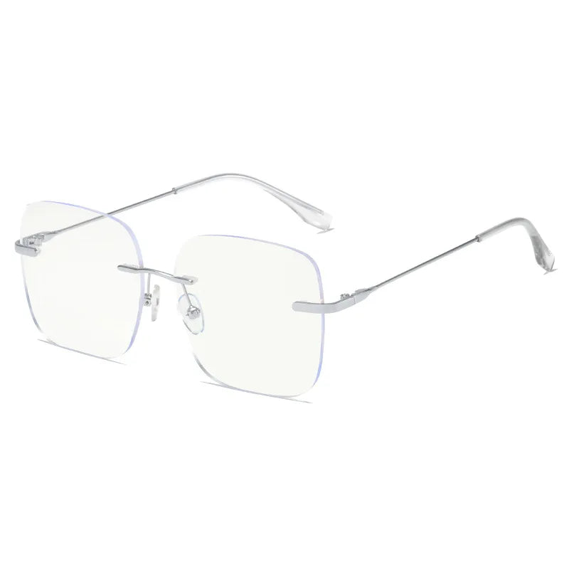 Femlion Oversized Anti-Blue Light Square Glasses Frame for Women