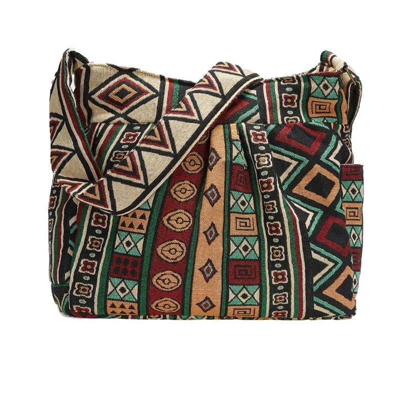 Femlion Boho Hobo Shoulder Bag - Large Capacity Crossbody Messenger Bag