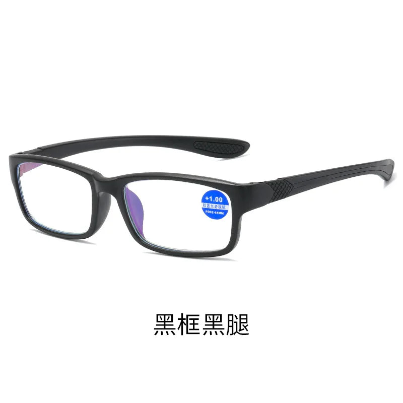 Femlion Anti-Blue Light Reading Glasses TR90 Frame Presbyopia Eyewear for Men Women