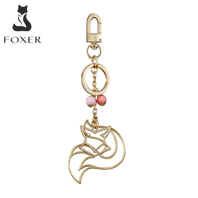 Femlion Foxer Metal Pendant & Keychain for Shoulder Bags - Bag Accessories Key Chains