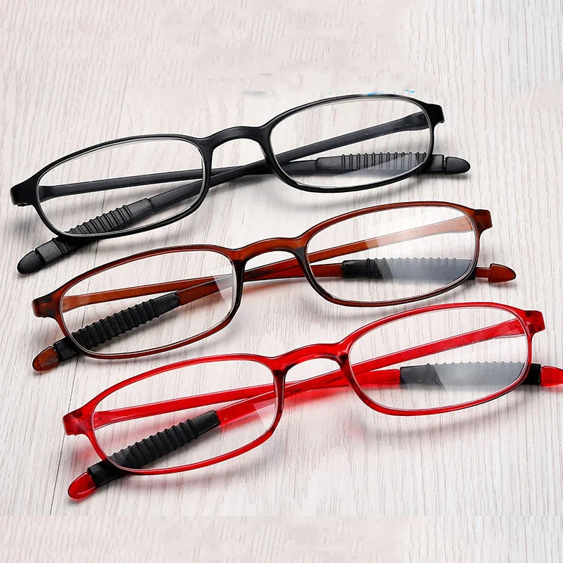 Femlion Ultralight Anti-slip Reading Glasses Diopter +1.0 To +4.0