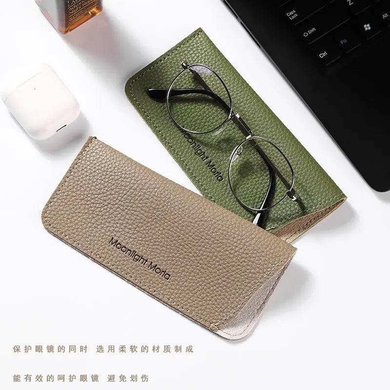 Femlion Stylish Eyeglasses Protector Case Sunglasses Pouch Portable Box Cover