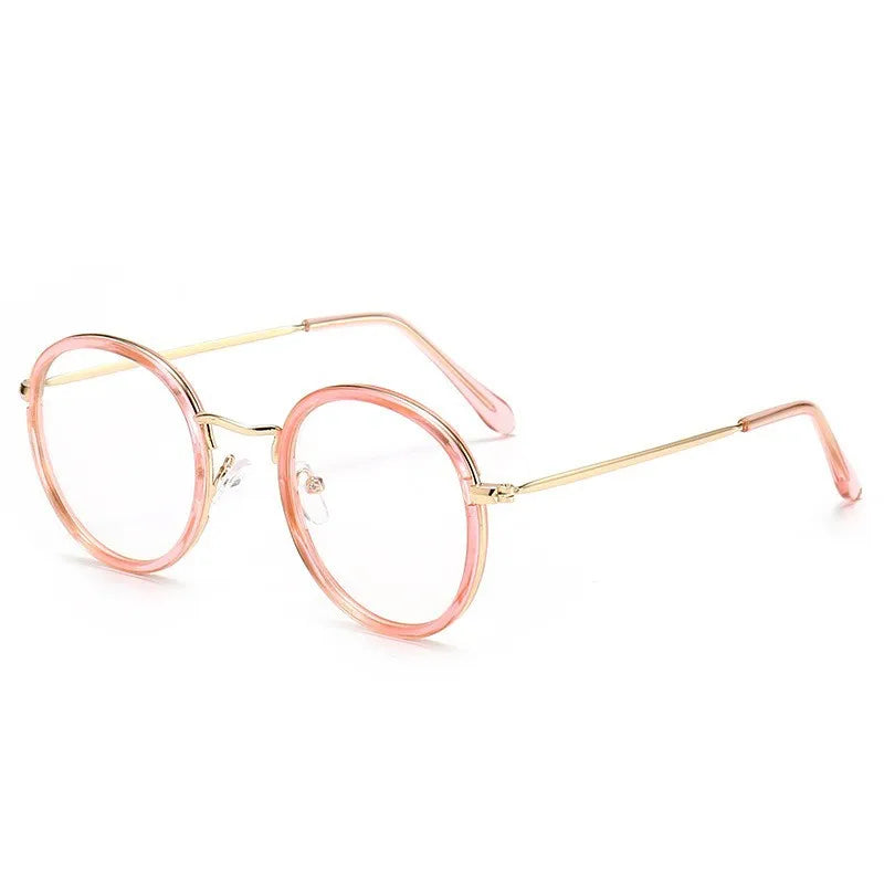 Femlion Vintage Round Metal Frame Reading Glasses for Men Women - 2024 Model