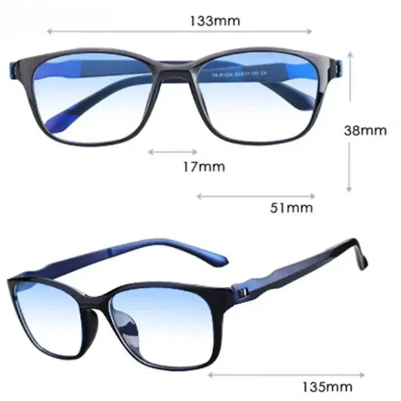 Femlion Anti Blue Rays Reading Glasses for Men +1.5 to +4.0 Magnification