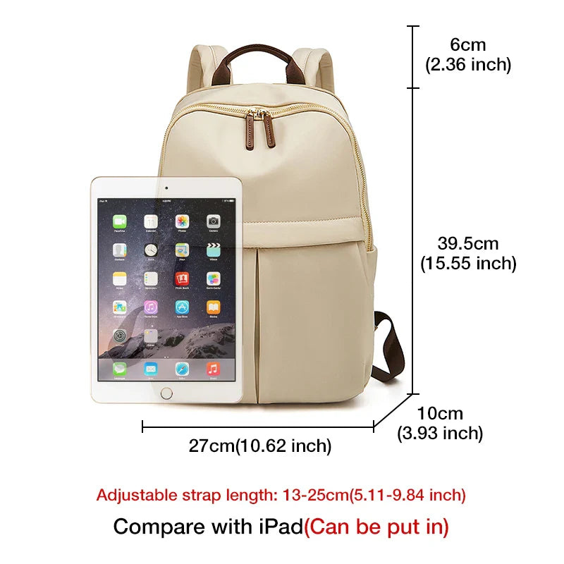 Femlion Waterproof Oxford Backpack for Students and Travel - Large Capacity Laptop Bag