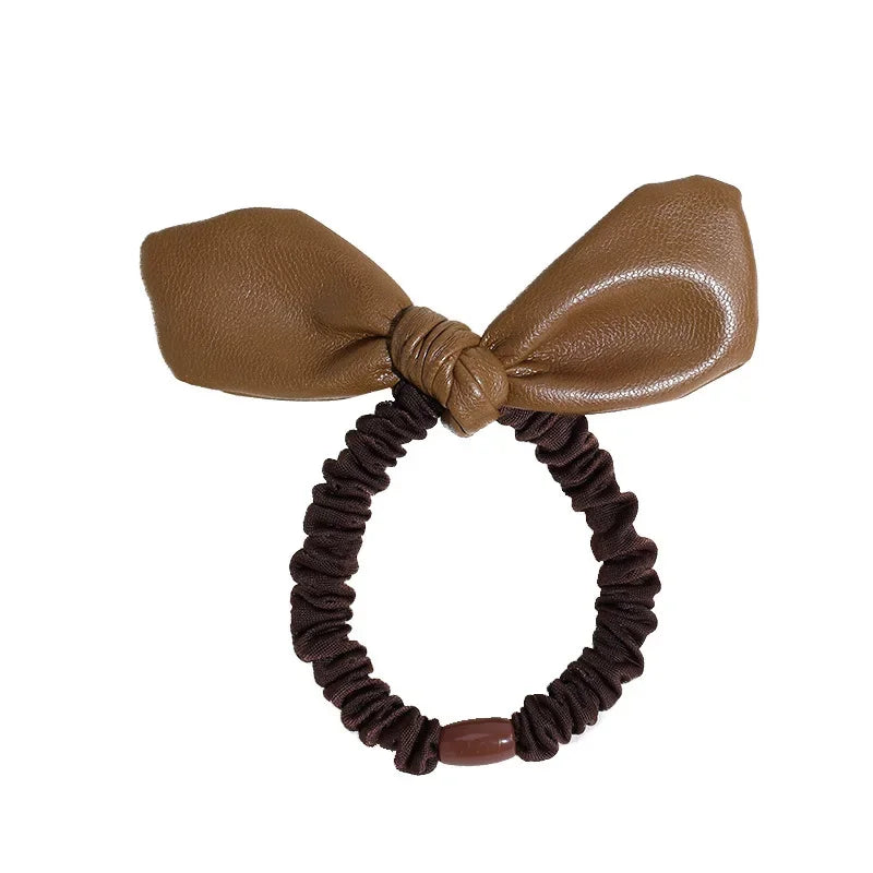 Femlion Velvet Bow Ponytail Hair Ties for Women