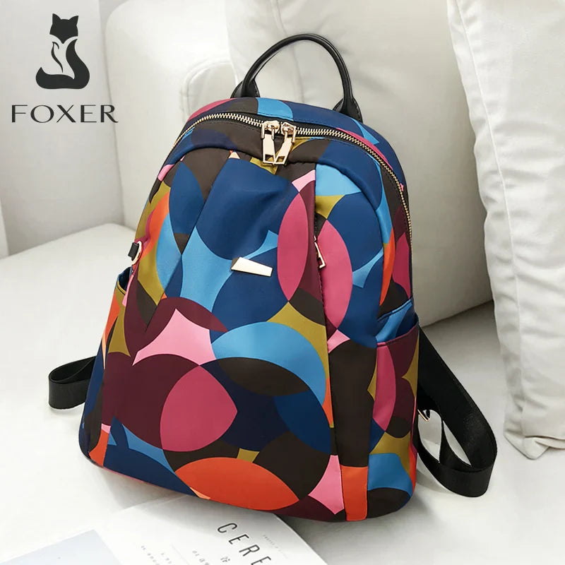 Femlion Waterproof Fashion Backpack: Stylish Anti-Theft School Bag for Teenage Girls