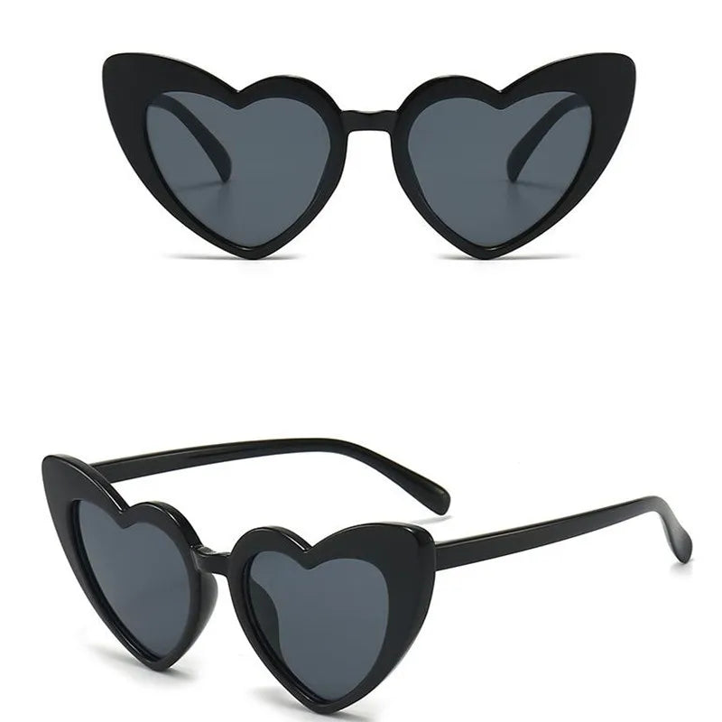 Femlion Kids Heart Sunglasses: Summer Outdoor Cute Boys Girls Shades