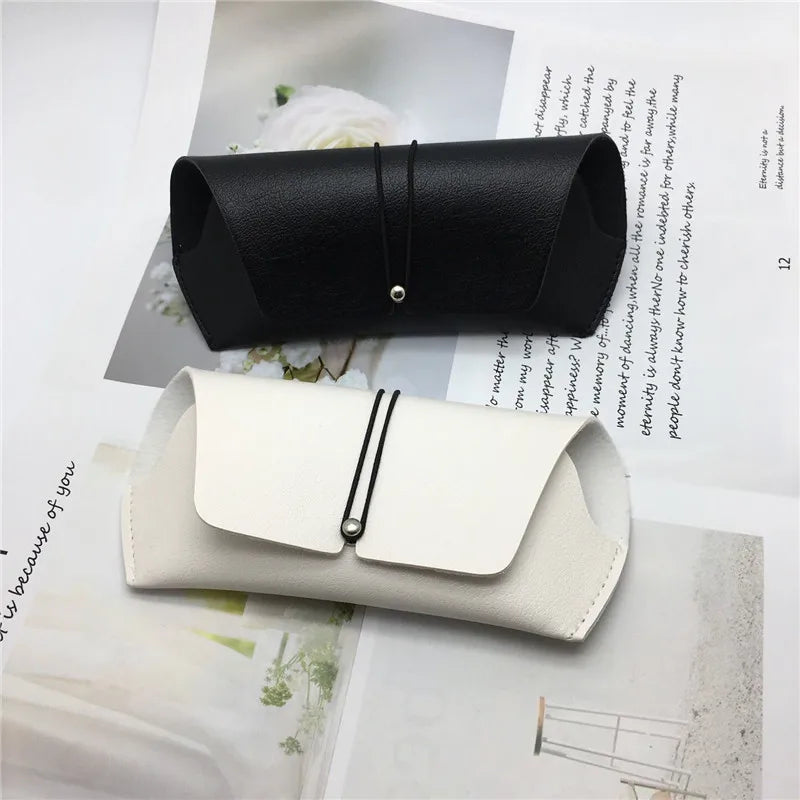 Femlion Portable Eyeglasses Case Cover Unisex Glasses Box Accessory