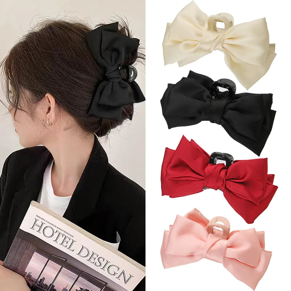 Femlion Double-Sided Claw Clip for Elegant Ponytail and Braid Hair Accessory