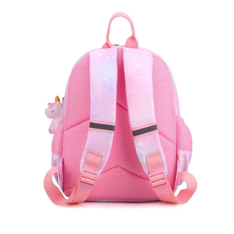 Femlion Unicorn School Bag for Girls - Cute Kawaii Backpack for Kids