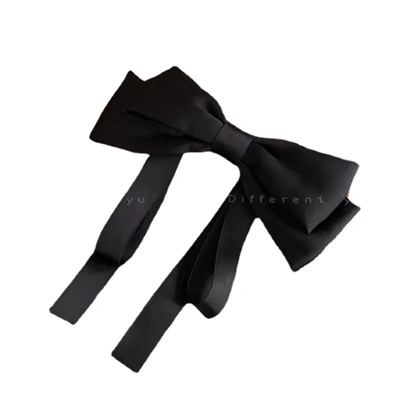 Femlion Chic Bow Hair Clips for Girls & Women: Elegant Ribbon Headwear Hair Accessories