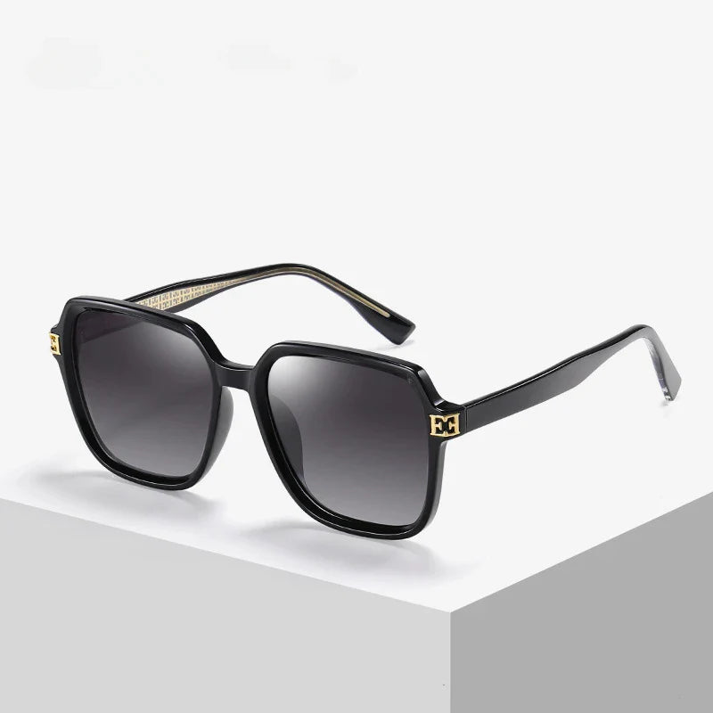 Femlion High Quality Myopia Sunglasses TR90 Large Frame Women's Prescription Glasses