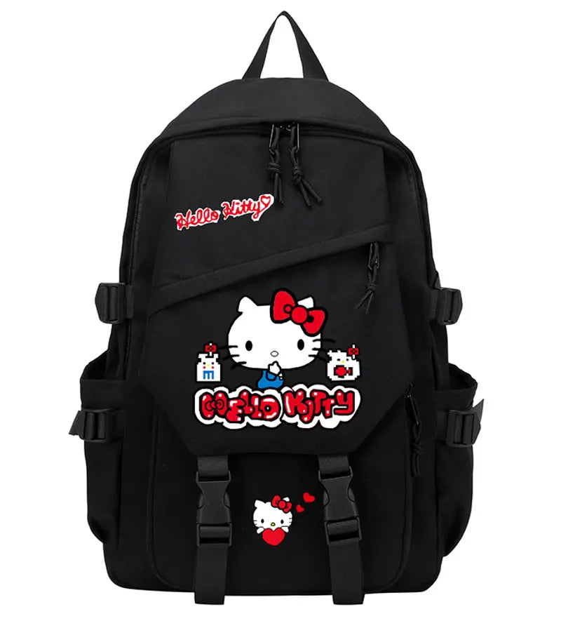 Femlion Kawaii Hello Kitty Cat Backpack for Teens and Students