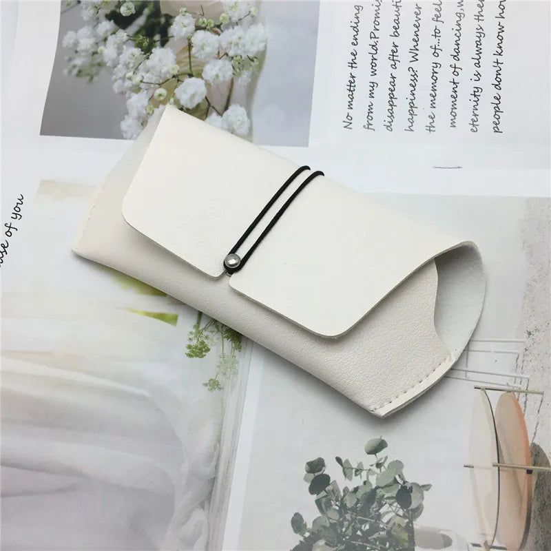 Femlion Portable Eyeglasses Case Cover Unisex Glasses Box Accessory