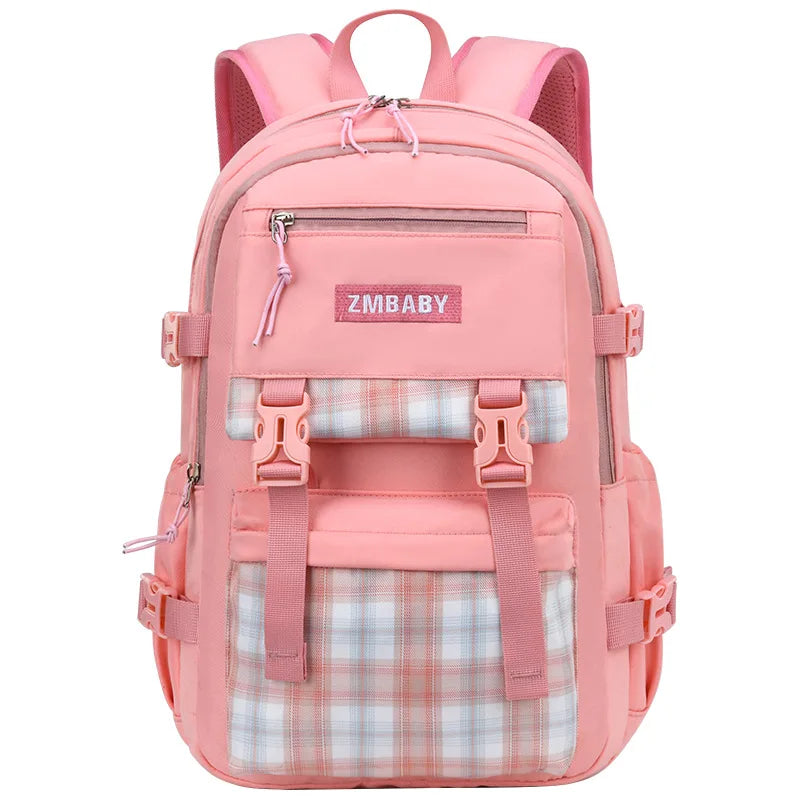 Femlion Lightweight Waterproof Girls School Backpacks with Fun Print, Perfect for Children and Teens