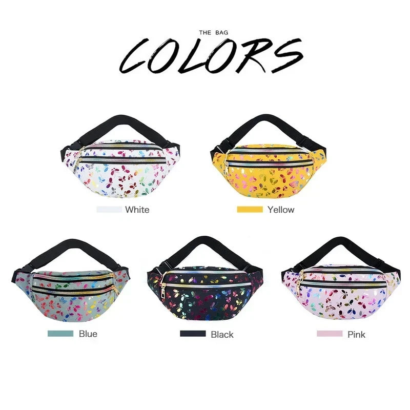 Femlion Waterproof Waist Fanny Pack Women Bag Crossbody Handbag