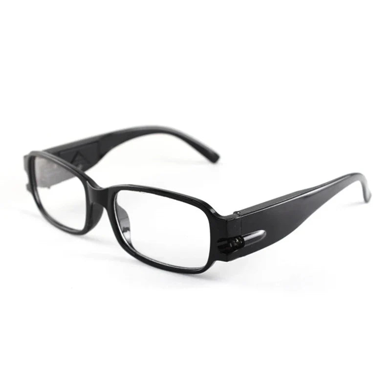 Femlion LED Multifocal Reading Glasses: Unisex Diopter Spectacles with Light Magnifier