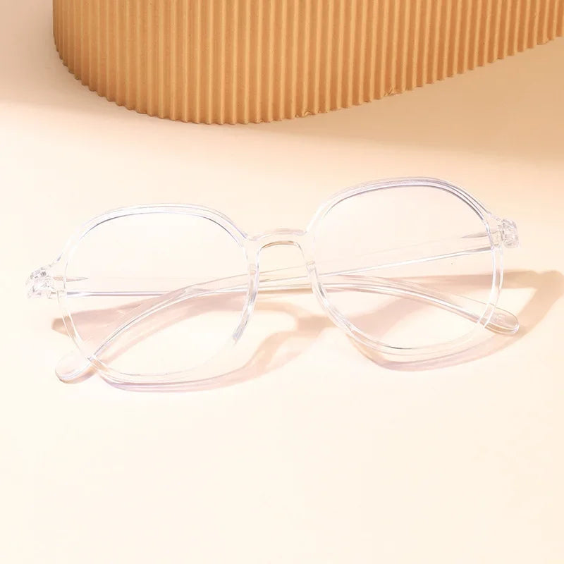 Femlion Ultralight Round Anti Blue Light Reading Glasses for Women and Men