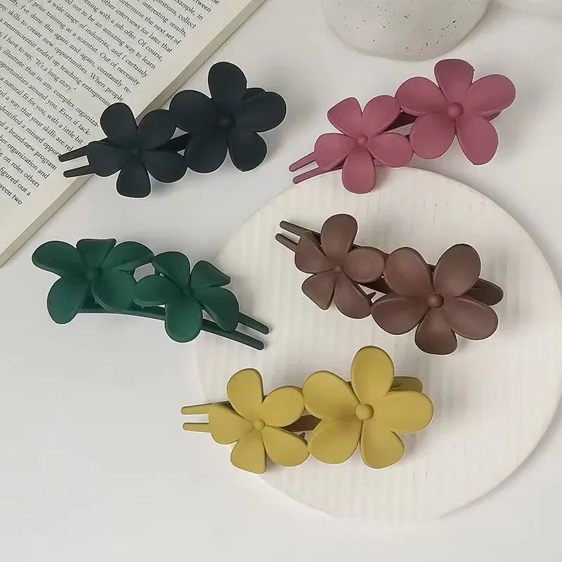 Femlion Floral Hair Clip Collection: Korean-Inspired Fashion Hair Accessories