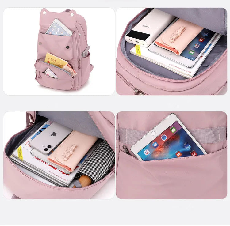 Femlion School Backpacks: Stylish, Waterproof Bags for Girls, Kids Book Bag, Travel Backpack.