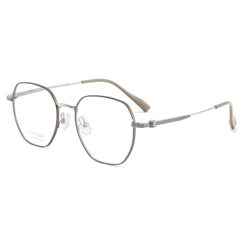 Femlion Titanium Small Frame Glasses Ultra Light Men Women Optical Frame Customized