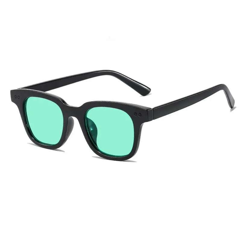 Femlion Retro Square Sunglasses Men Women Classic Vintage Eyewear Anti-Glare