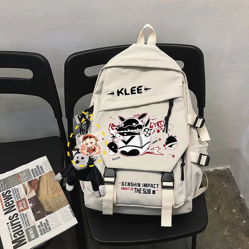 Femlion Klee Backpack: Stylish Schoolbag for Teens, Travel, and Books