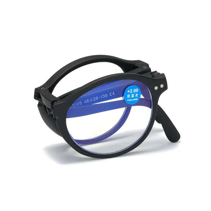 Femlion Anti-Blue-ray Folding Reading Glasses for Men and Women