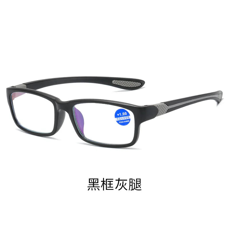 Femlion Anti-Blue Light Reading Glasses TR90 Frame Presbyopia Eyewear for Men Women