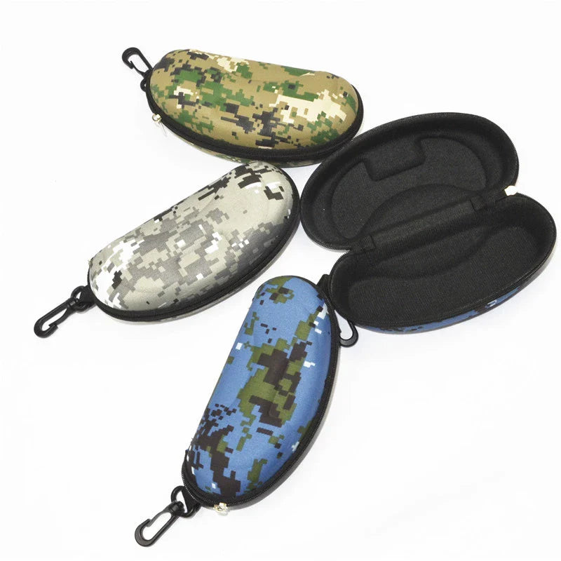 EVA Zipper Sunglasses Case by Femlion: Camouflage Men's Glasses Case for Outdoor Storage