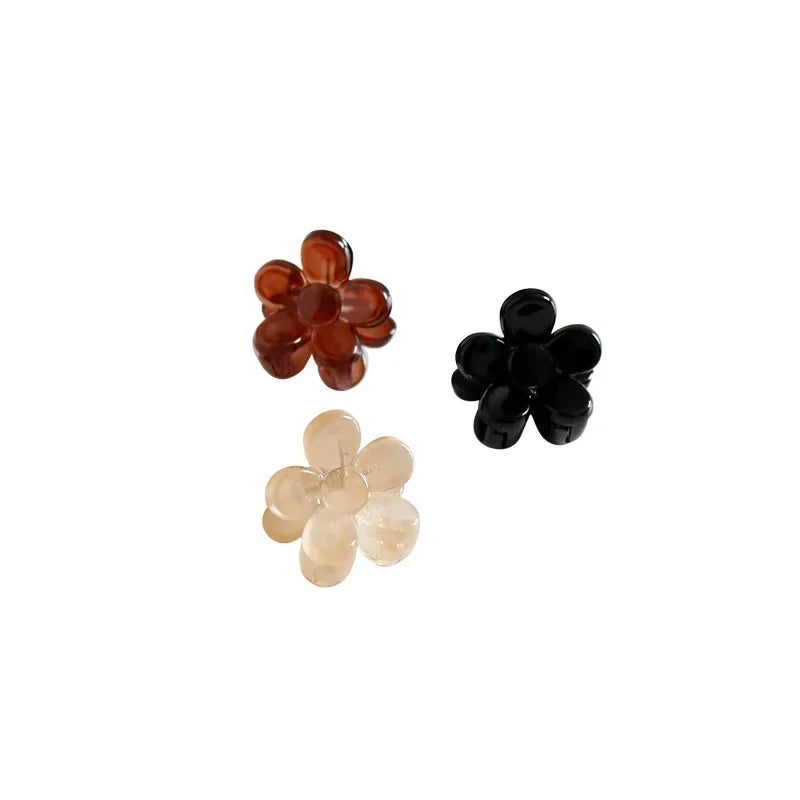 Femlion Mini Floral Hair Claw Clips for Girls and Women