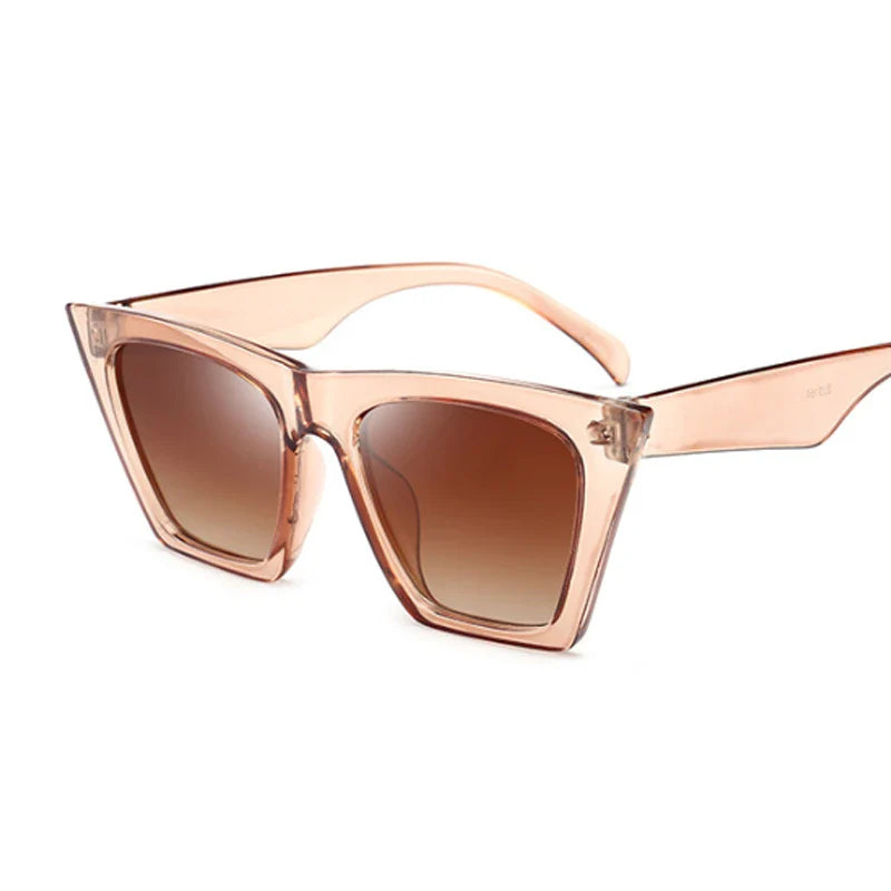 Femlion Retro Square Sunglasses for Women: Stylish Designer Sun Glasses