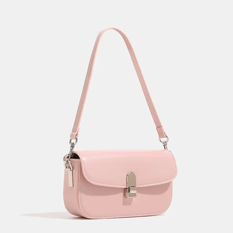 Femlion Shoulder Bag: PU Leather Casual Crossbody, Versatile Designer Handbag