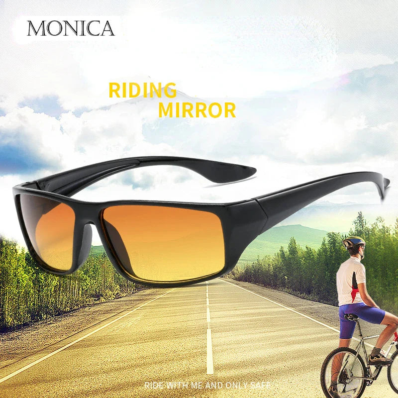 Femlion Night Vision Driving Sunglasses for Safe Driving and UV Protection