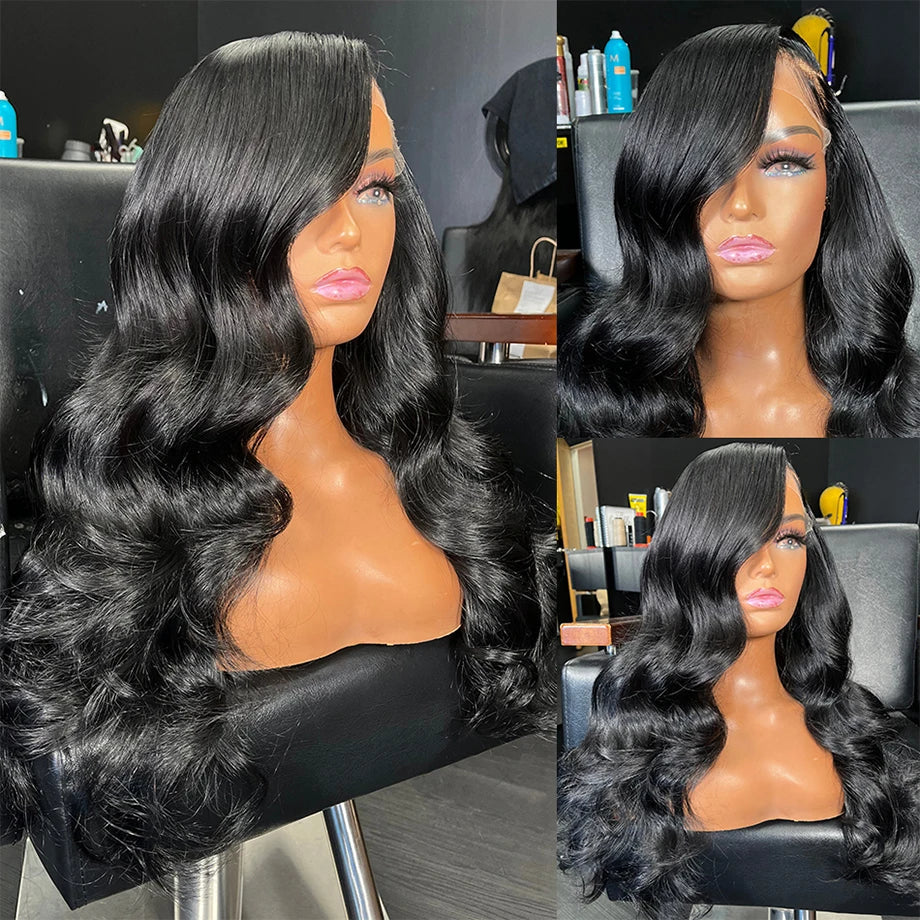 Femlion 13x6 HD Body Wave Lace Front Wig | Pre Plucked Loose Wave Human Hair Wig