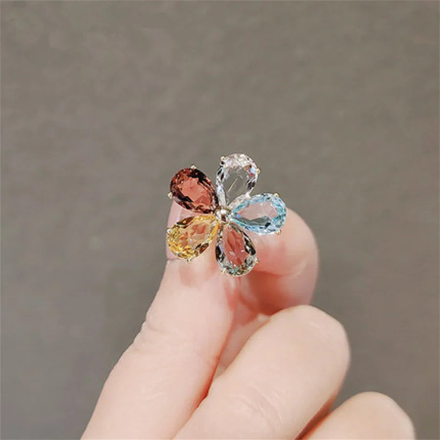 Femlion Crystal Butterfly Brooches: Cute Animal & Flower Lapel Pins