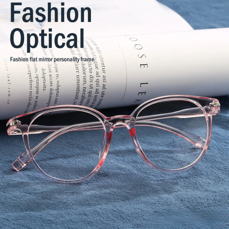 Femlion Round Blue Light Blocking Glasses for Computer Eyewear