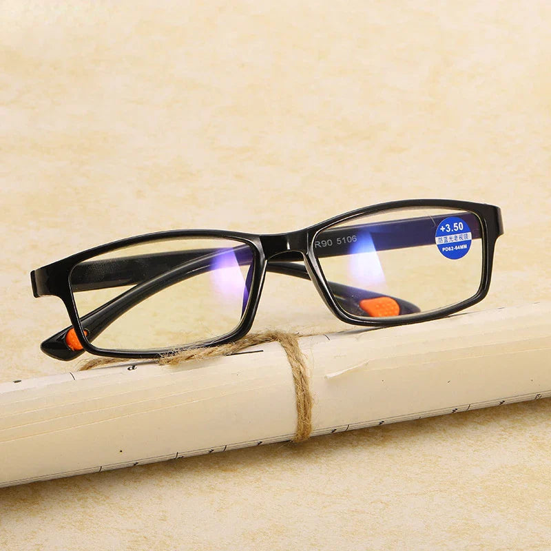 Femlion Anti Blue Light Reading Glasses Men Women +1.5 2.5 3.5 Hyperopia Eyewear