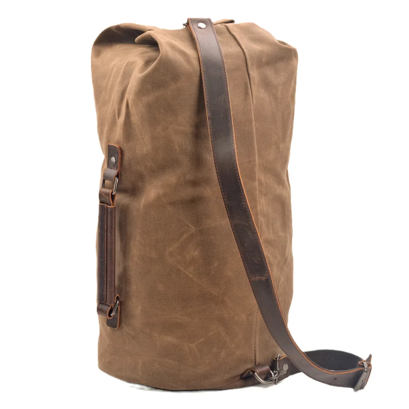 Femlion Waterproof Canvas Backpack: Large Capacity Mountaineering Military Bag