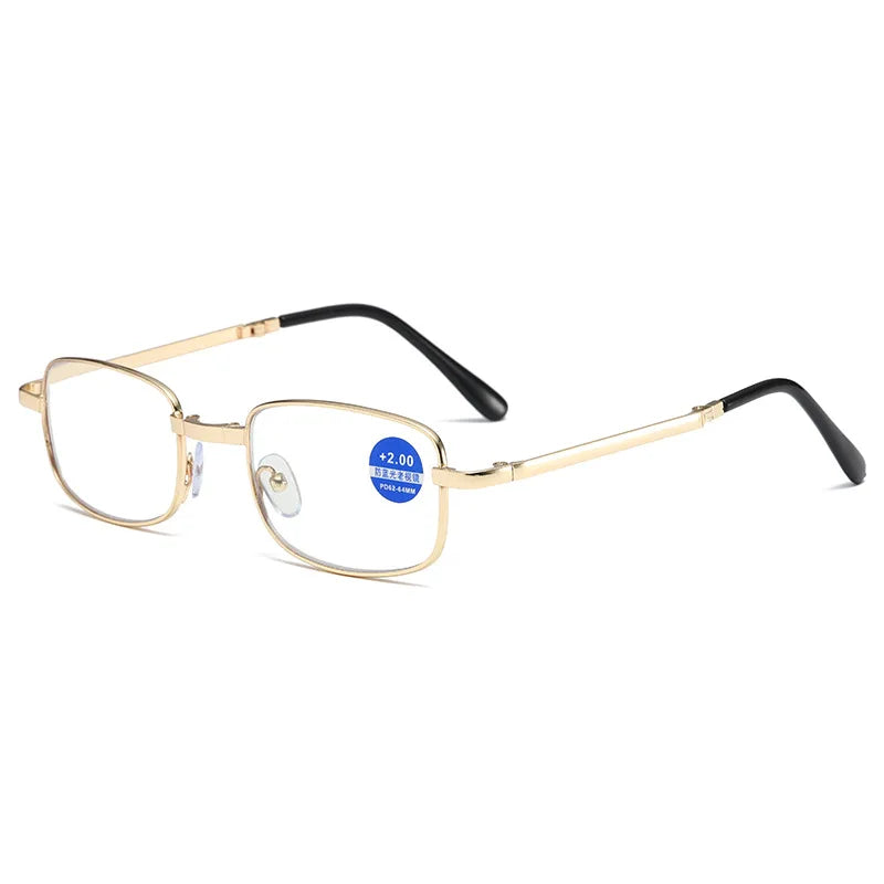 Femlion Foldable Anti-blue Light Reading Glasses +1.0 to +4.0