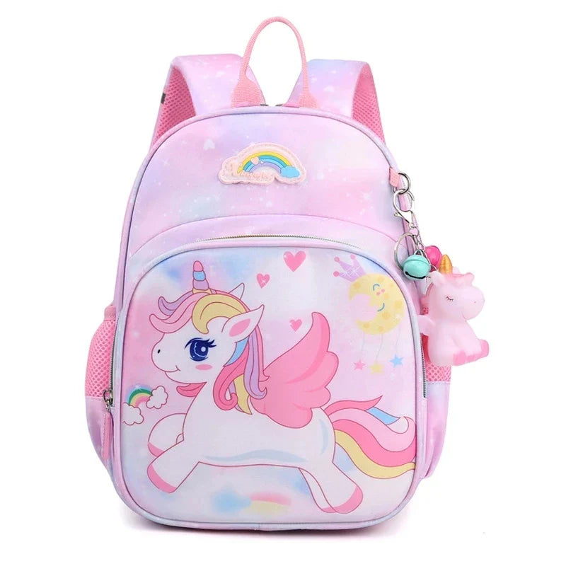 Femlion Unicorn School Bag for Girls - Cute Kawaii Backpack for Kids