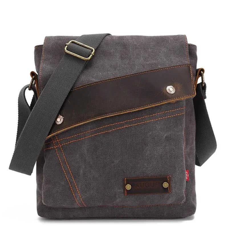 Men's Shoulder Bag Crossbody Messenger Satchel by Femlion