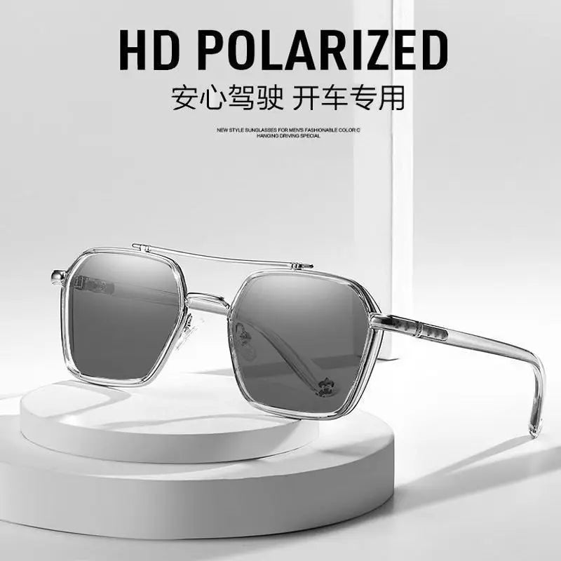 Femlion Men's UV-resistant Color-changing Sunglasses for Driving