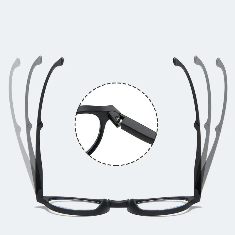 Femlion Anti-Blue-ray Folding Reading Glasses for Men and Women