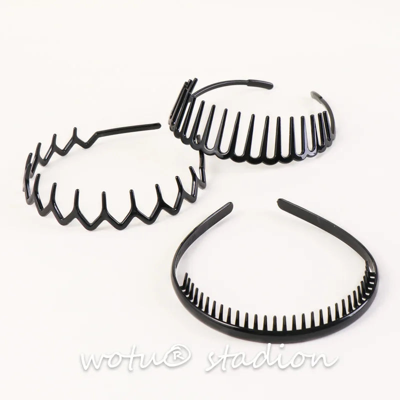 Femlion Korean Wave Hairbands Hair Clips Unisex Hair Hoop Adults Men Women