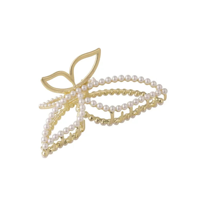 Femlion Metal Butterfly Hair Clips for Women - Elegant Fashion Headwear