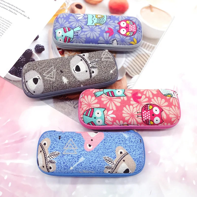 Femlion Sunglasses Case: Stylish EVA Protective Box with Zipper Closure